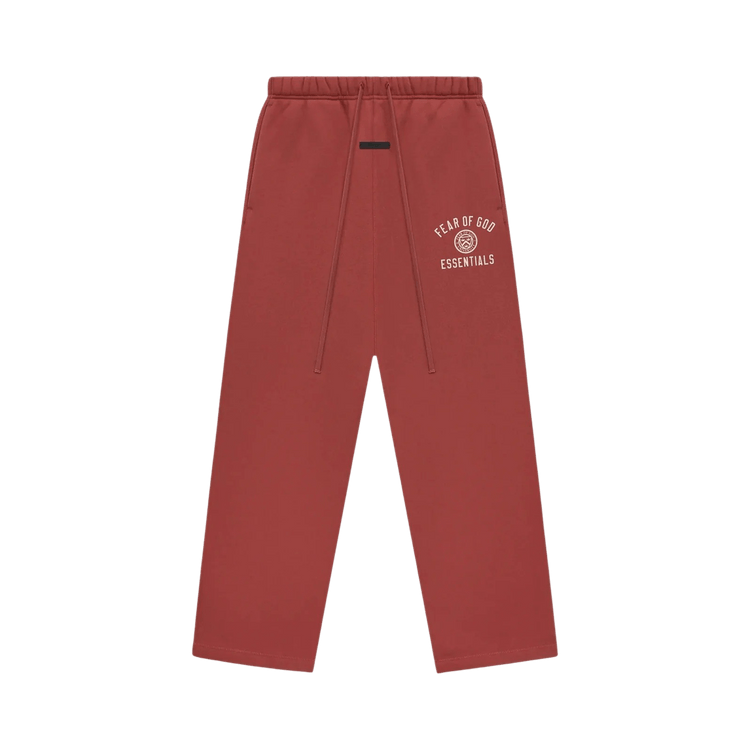 Fear of God Essentials Fleece Relaxed Sweatpants Crimson (FW24)