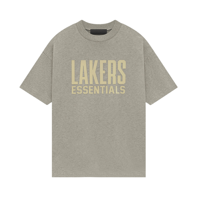 Fear of God Essentials x NBA Los Angeles Lakers Tee Grey Yello (FW24)