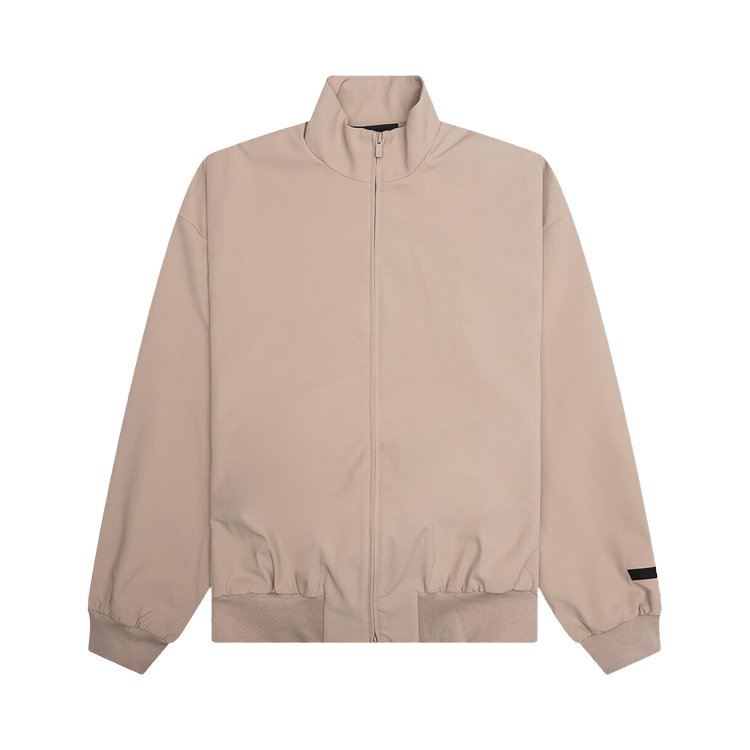Fear of God Essentials Bonded Nylon Bomber Jacket Desert Sand (SS25)
