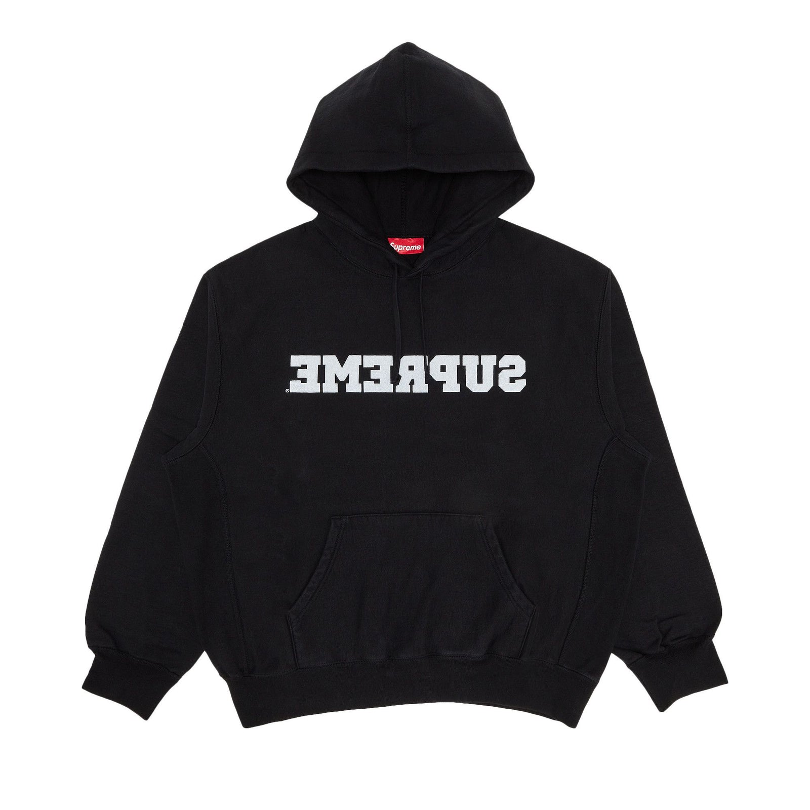 Supreme Reverse Hooded Sweatshirt (SS25) Black - Im Your Wardrobe