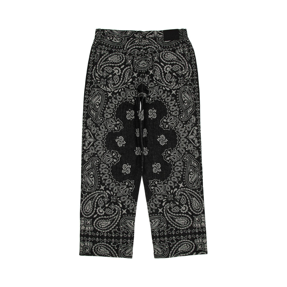 Supreme Bandana Jacquard Baggy Jean Black