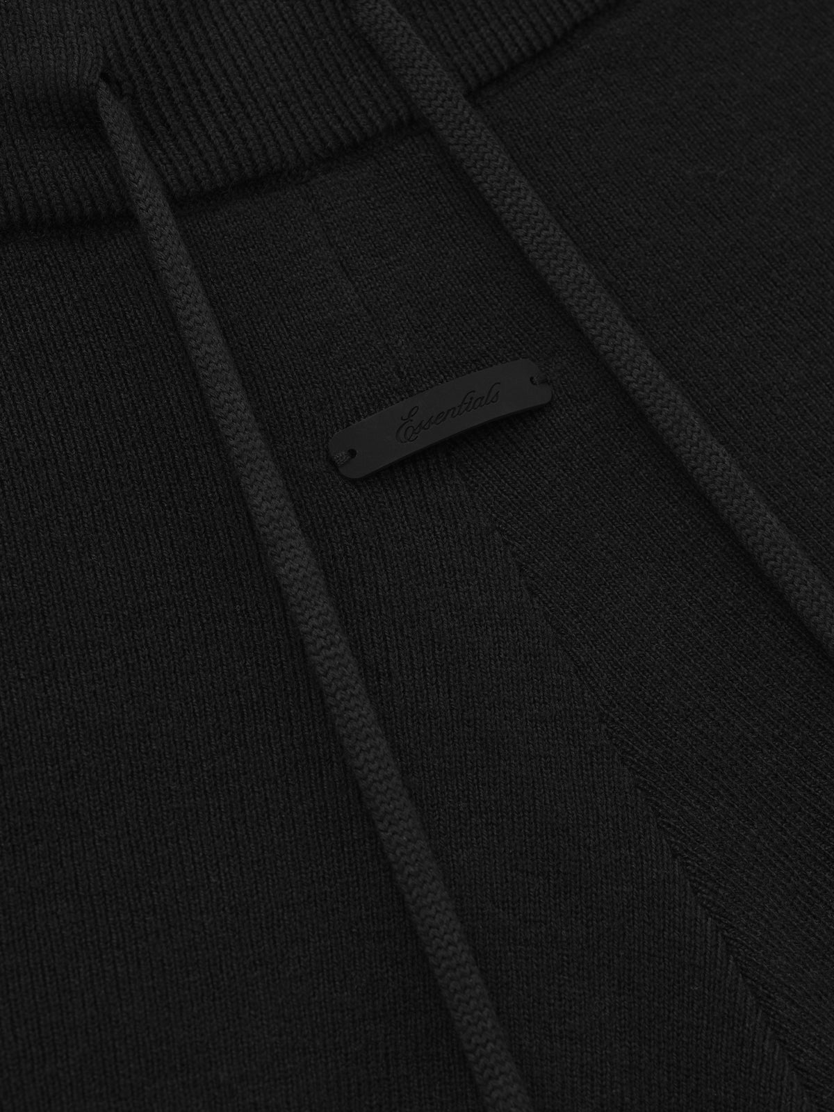 Fear of God Essentials Women's Rib Knit Running Short Vintage Black