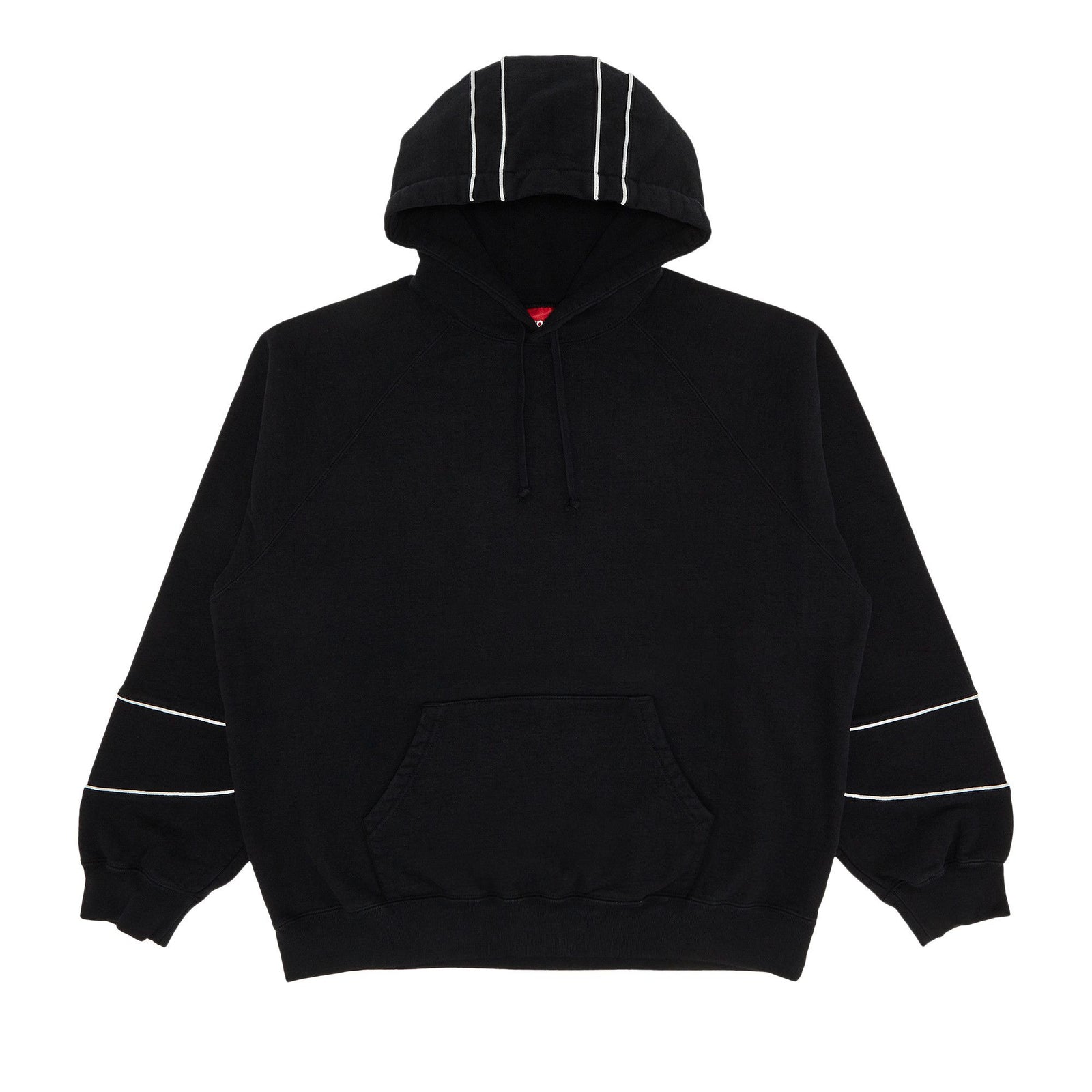 Supreme Paneled Hooded Sweatshirt (SS25) Black - Im Your Wardrobe