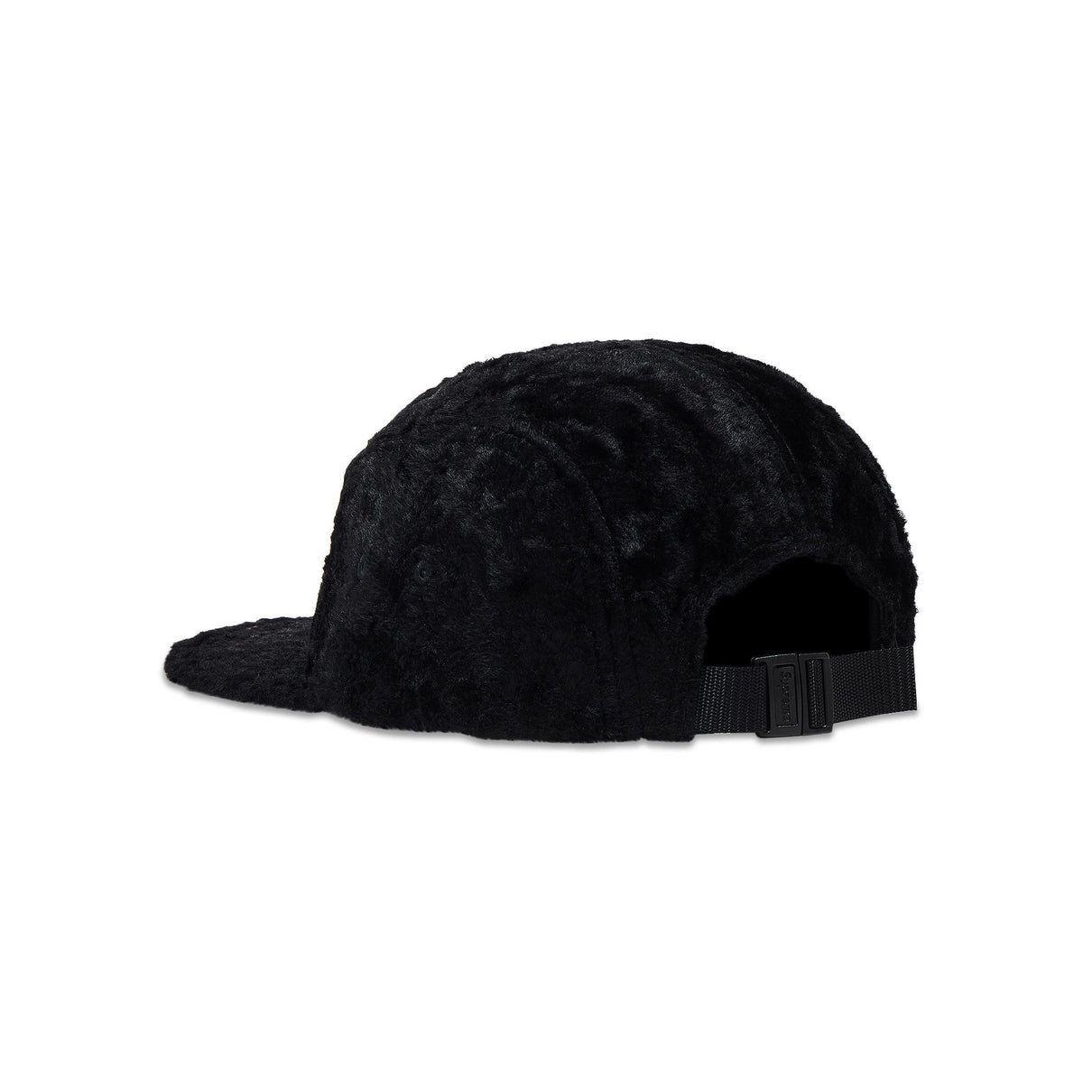 Supreme x GOODENOUGH Crushed Rayon Camp Cap Black