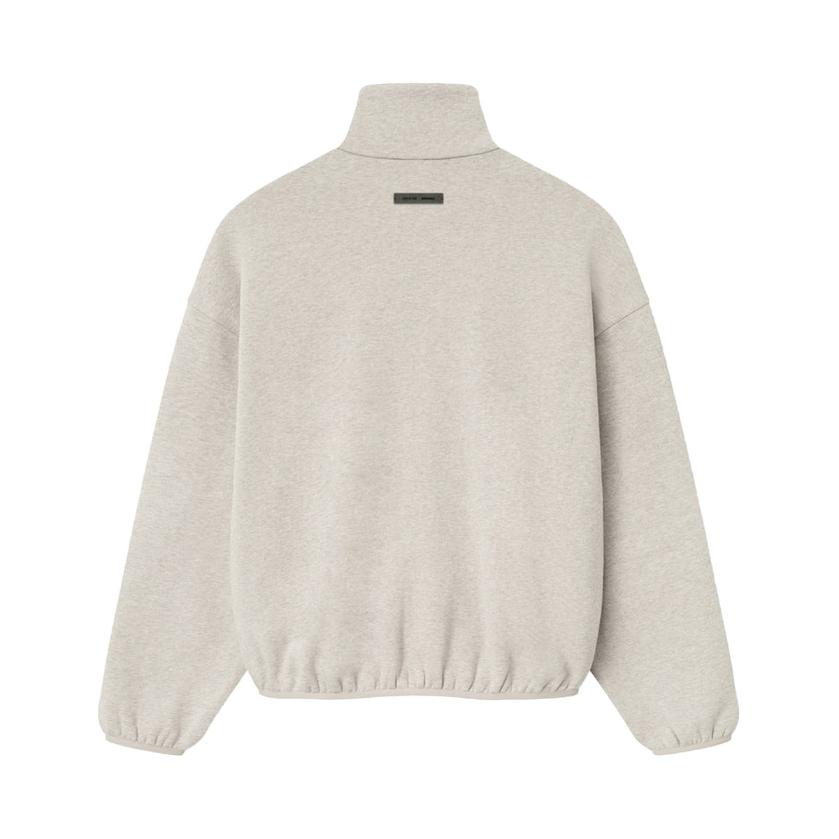Fear of God Essentials Modern Fleece Track Jacket With Piping Heather Stone/Cloud White (SS25)