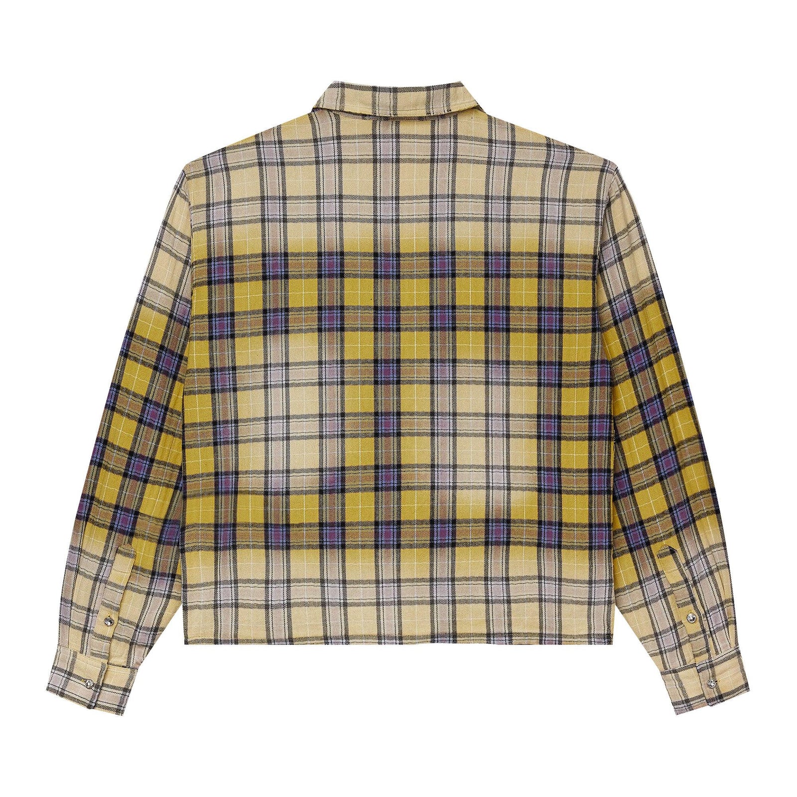 Vale Forever Lemonhead L/S Flannel Yellow/Blue front