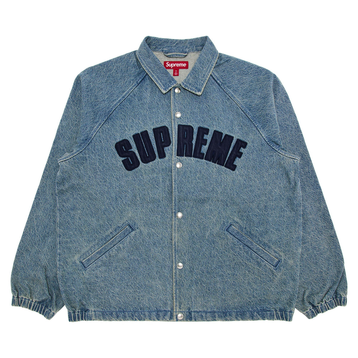 Supreme Arc Denim Coaches Jacket Washed Indigo