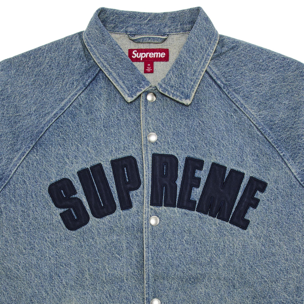Supreme Arc Denim Coaches Jacket Washed Indigo