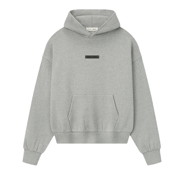 Fear of God Essentials Classic Hoodie Concrete Heather (FW25)