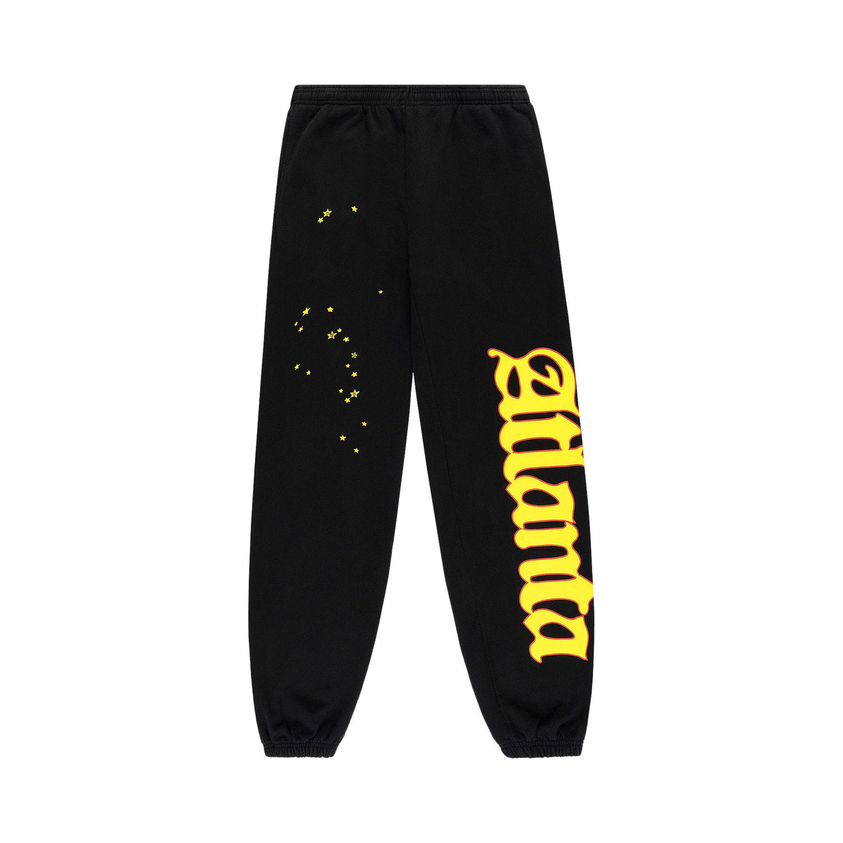 Sp5der Atlanta Sweatpant Black front