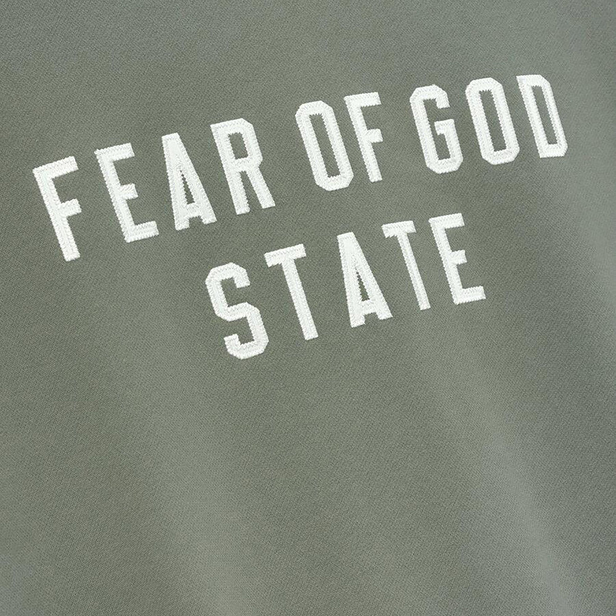 Fear of God Essentials 90s Crewneck Moss (FW25)