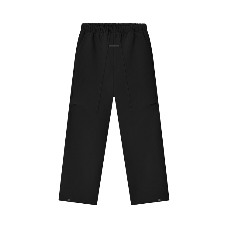 Fear of God Essentials Bonded Canvas Work Pant Jet Black (FW25)
