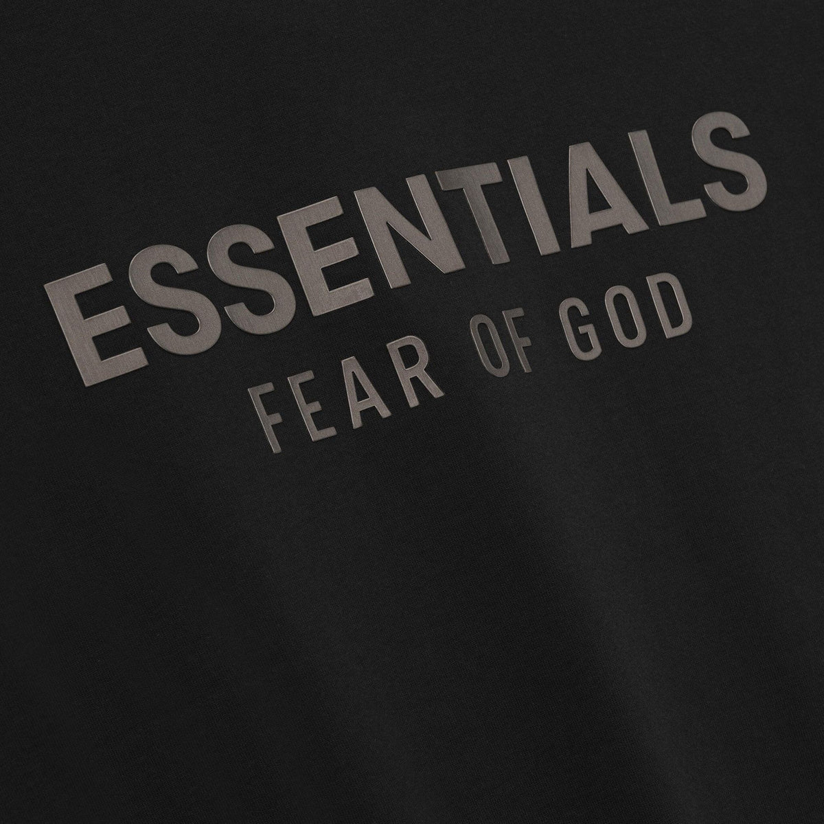 Fear of God Essentials Classic Long Sleeve Tee Jet Black (FW25)