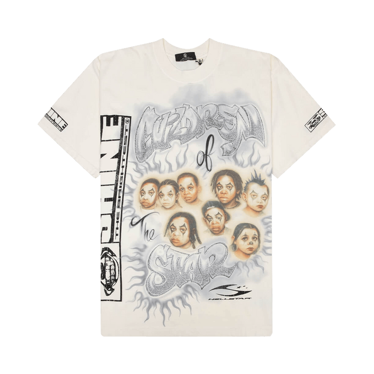 Hellstar Children Of The Star T-Shirt White (SS26)