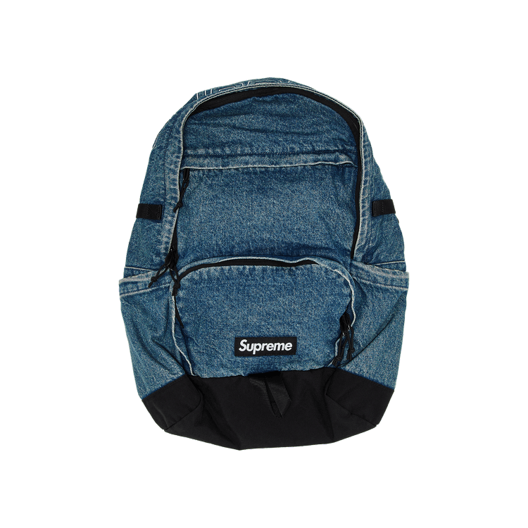 Supreme Denim Backpack Washed Indigo