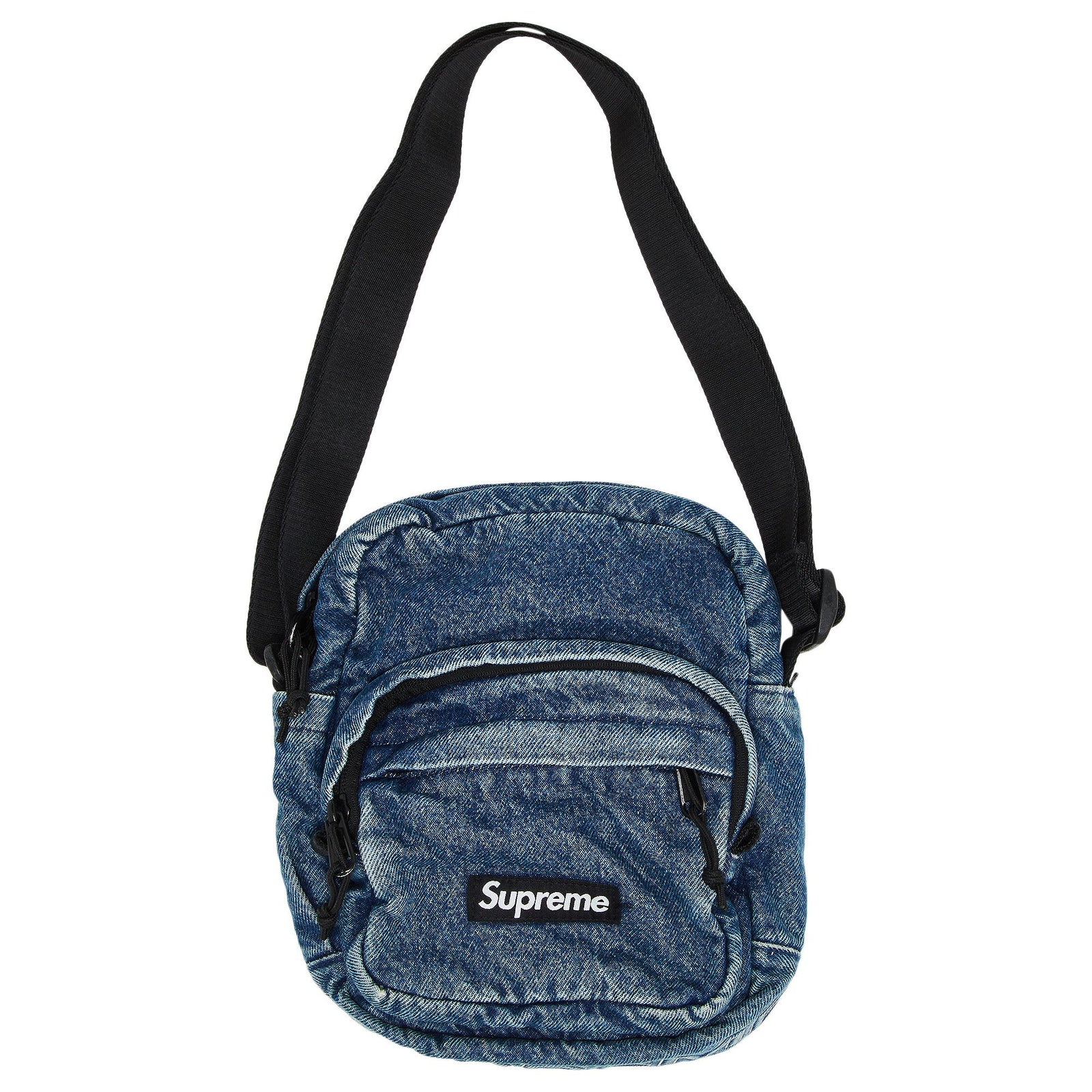 Supreme Denim Shoulder Bag Washed Indigo - Im Your Wardrobe