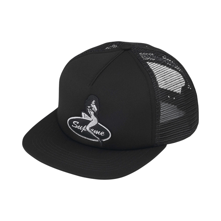 Supreme Pinup Mesh Back 5-Panel Black