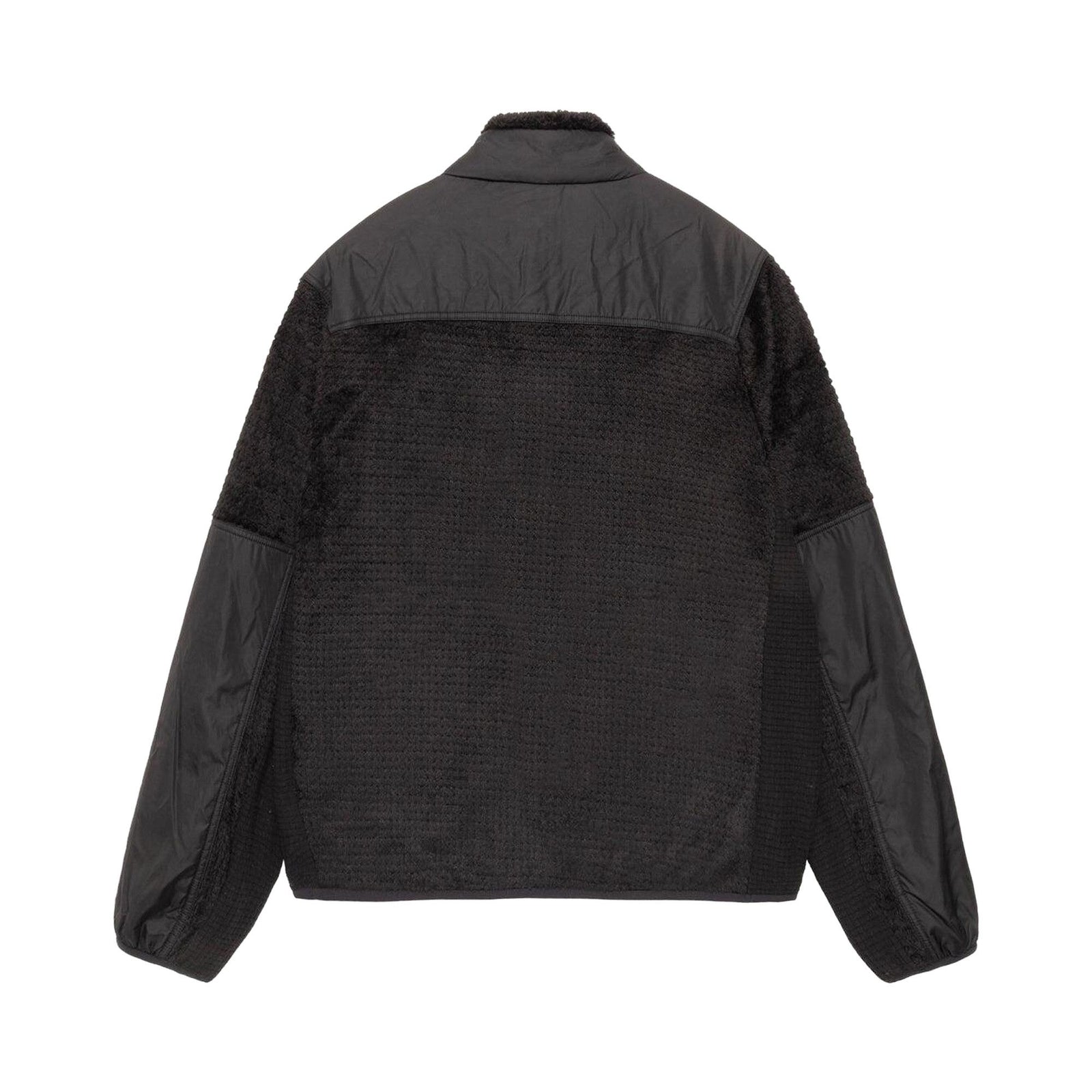 Stussy x Nike Full Zip Fleece Jacket Black front