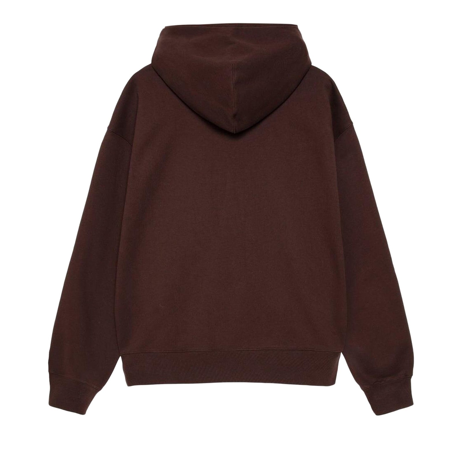 Stussy x Nike Stone Washed Fleece Zip Hoodie Dark Cinder front