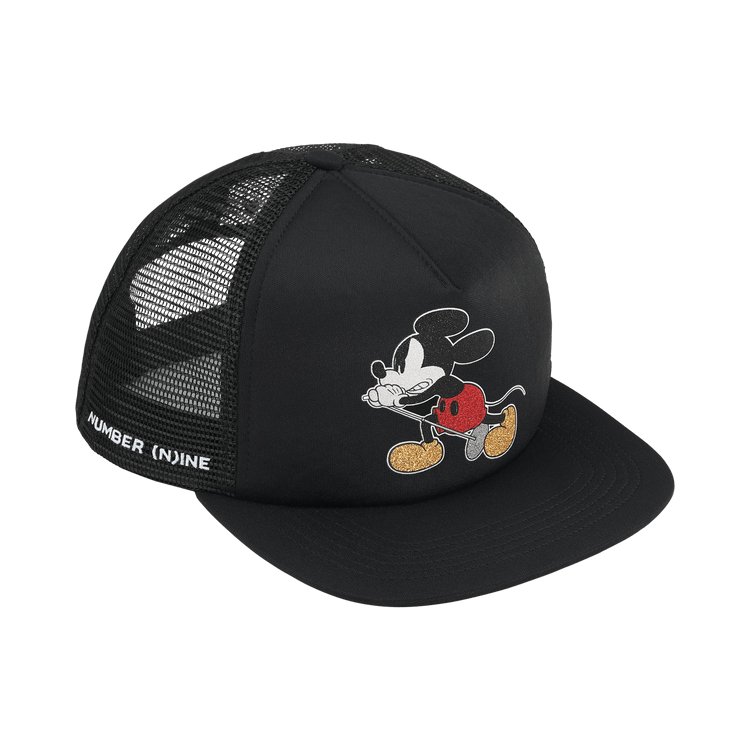 Supreme x Number (N)ine x Mickey Mouse Mesh Back 5-Panel Black