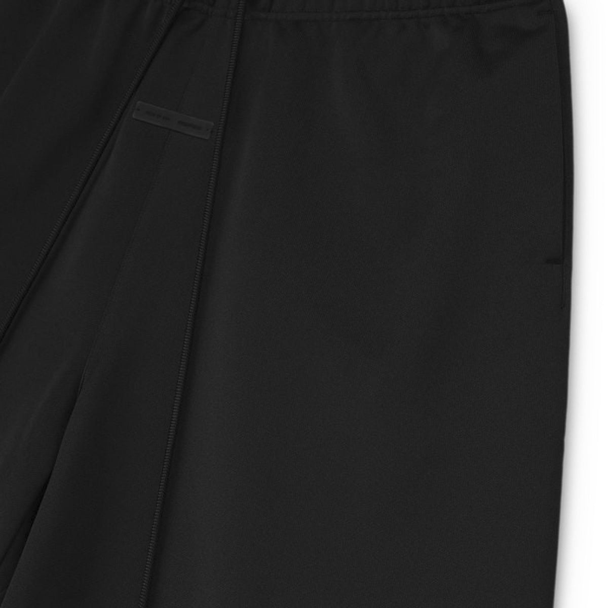 Fear of God Essentials Satin Fleece Relaxed Sweatshort Vintage Black (FW25)