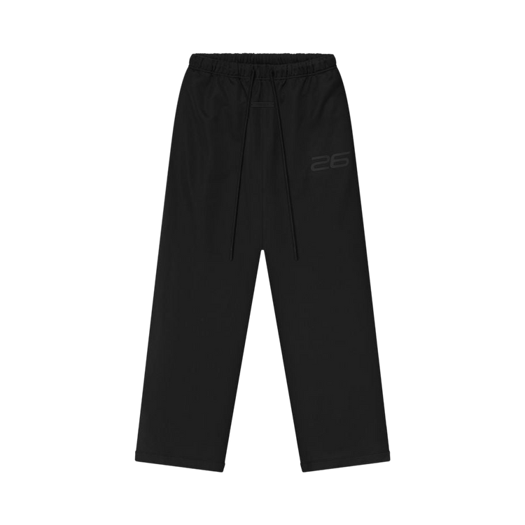 Fear of God Essentials Satin Fleece Lounge Sweatpant Vintage Black (FW25)