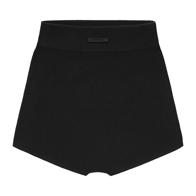 Fear of God Essentials Women's Rib Boy Short Vintage Black (FW25)