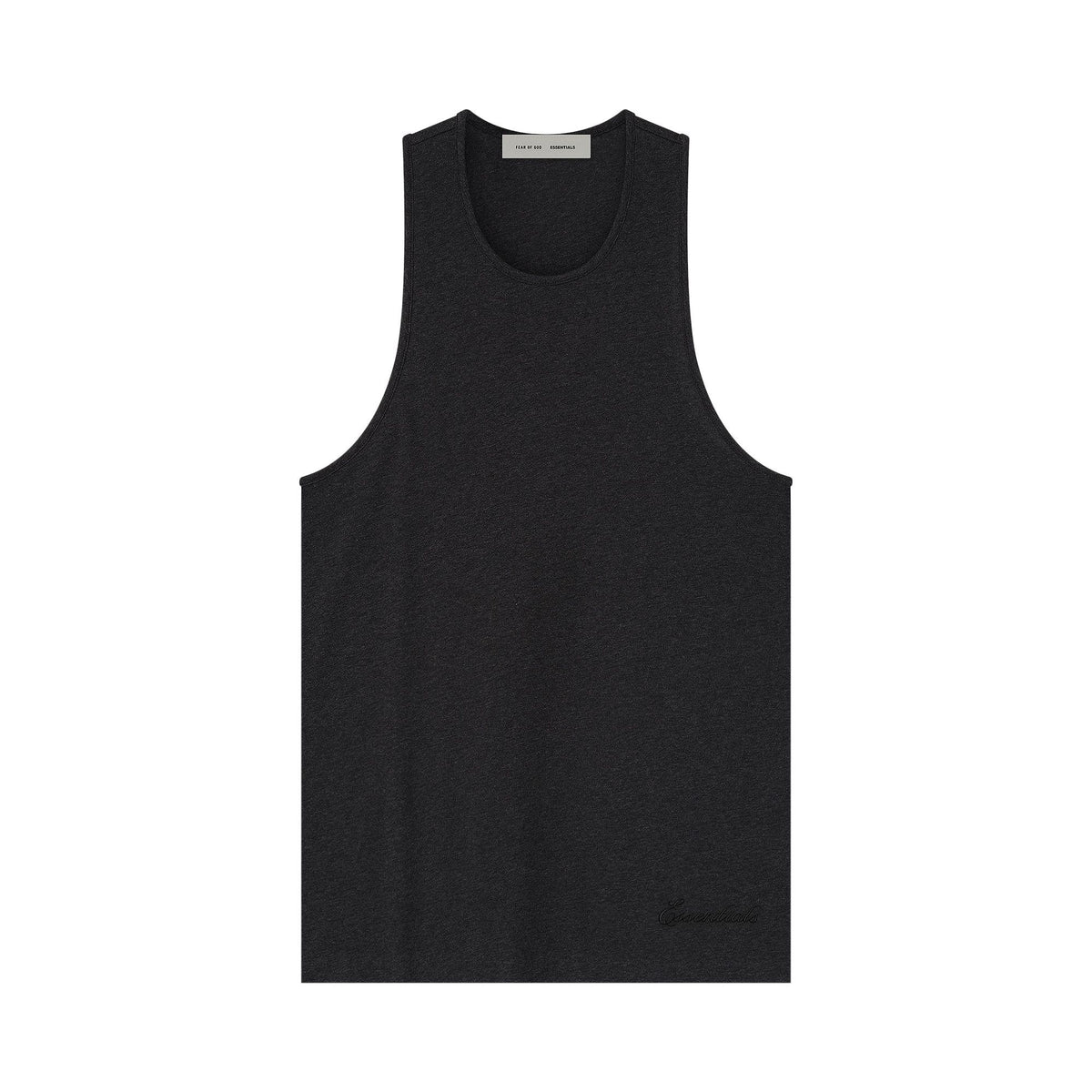 Fear of God Essentials Embroidered Essential Tank Vintage Black (2025)