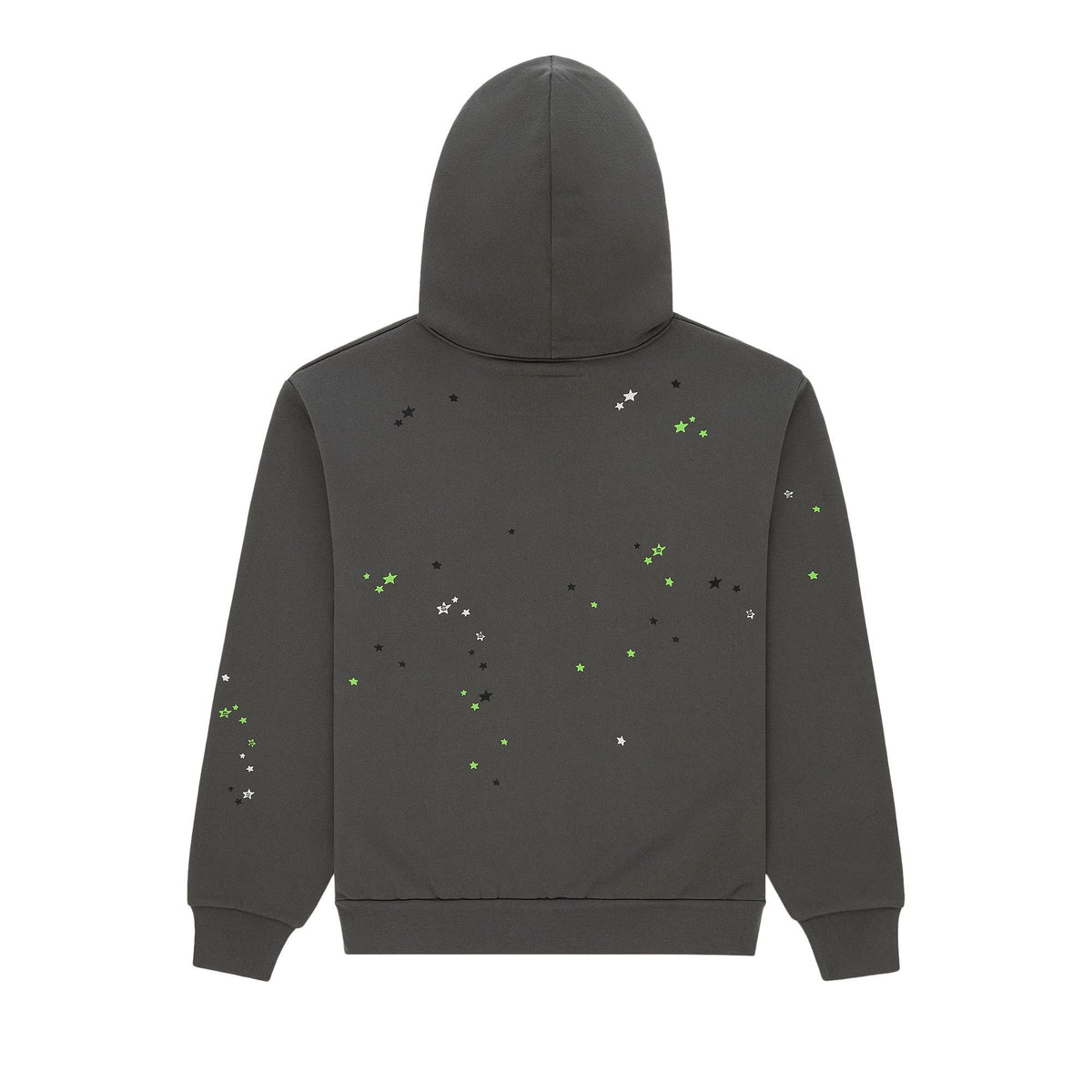 Sp5der SP5 Punk Pullover Hoodie Slate back