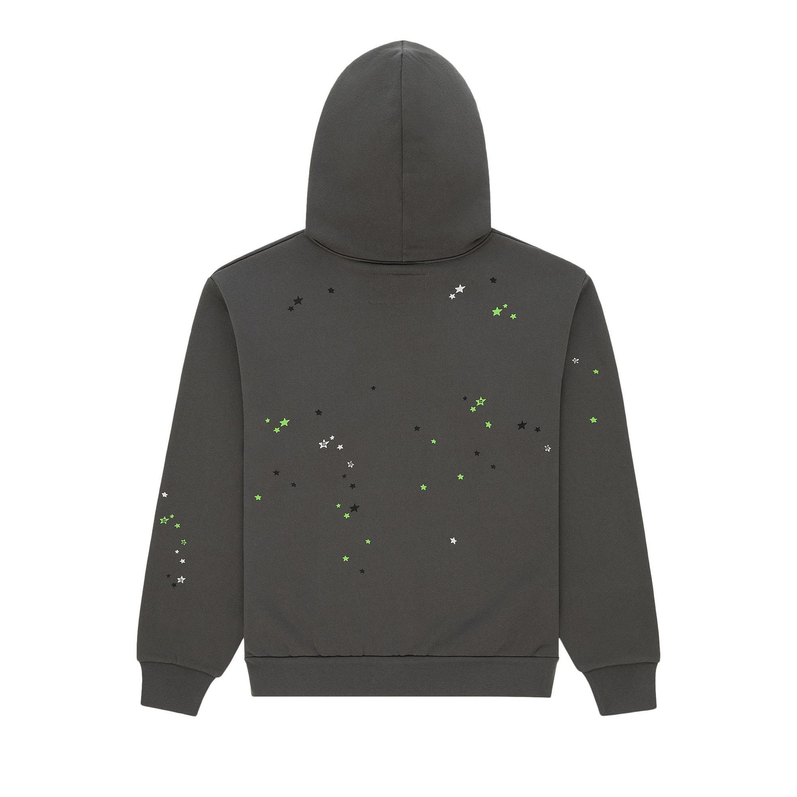Sp5der SP5 Punk Pullover Hoodie Slate front