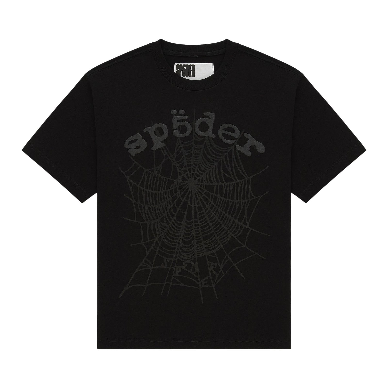 Sp5der Phantom OG Web V2 Tee Black front