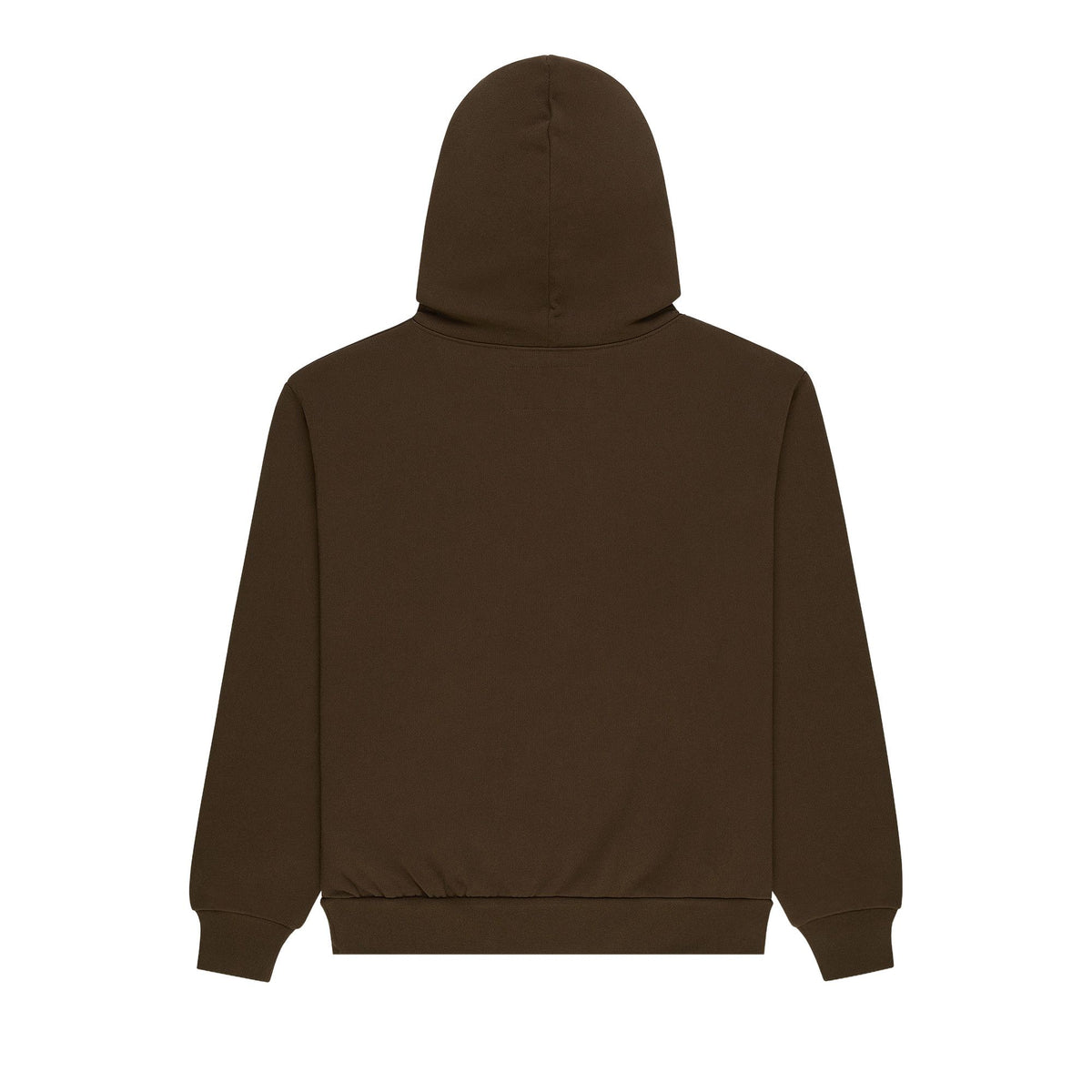 Sp5der OG Web Rhinestone Hoodie Brown back