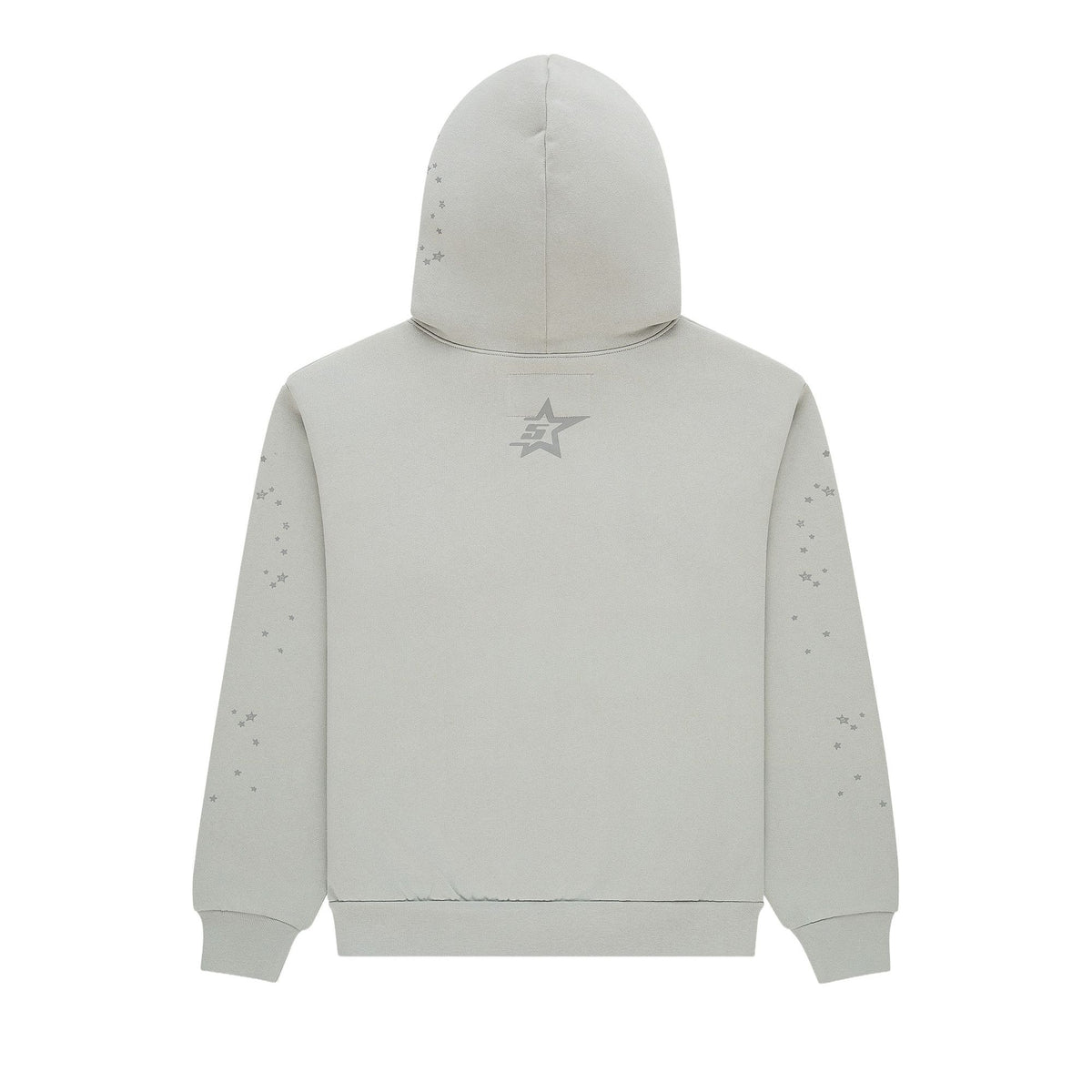 Sp5der Tonal Punk V2 Hoodie Sport Grey back