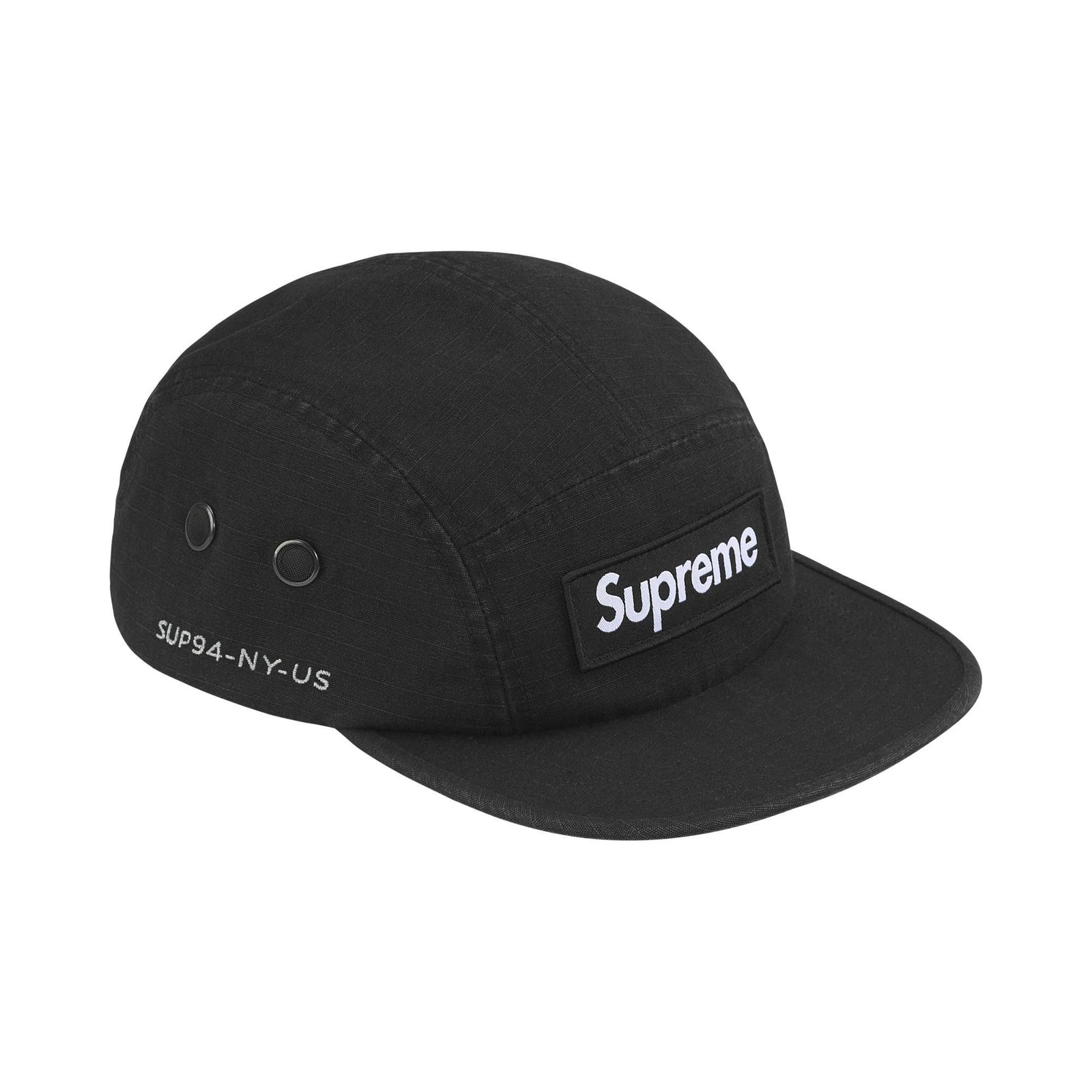 Supreme Military Camp Cap (SS26) Black - Im Your Wardrobe