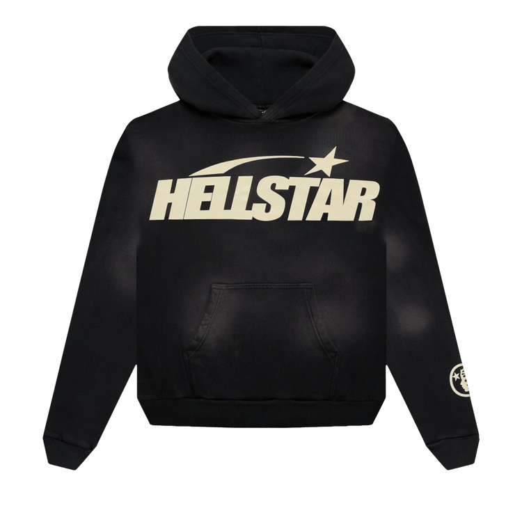 Hellstar Greatest Hits Smoke Uniform Hoodie Black