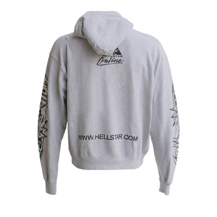 Hellstar Links Hoodie Grey view 3