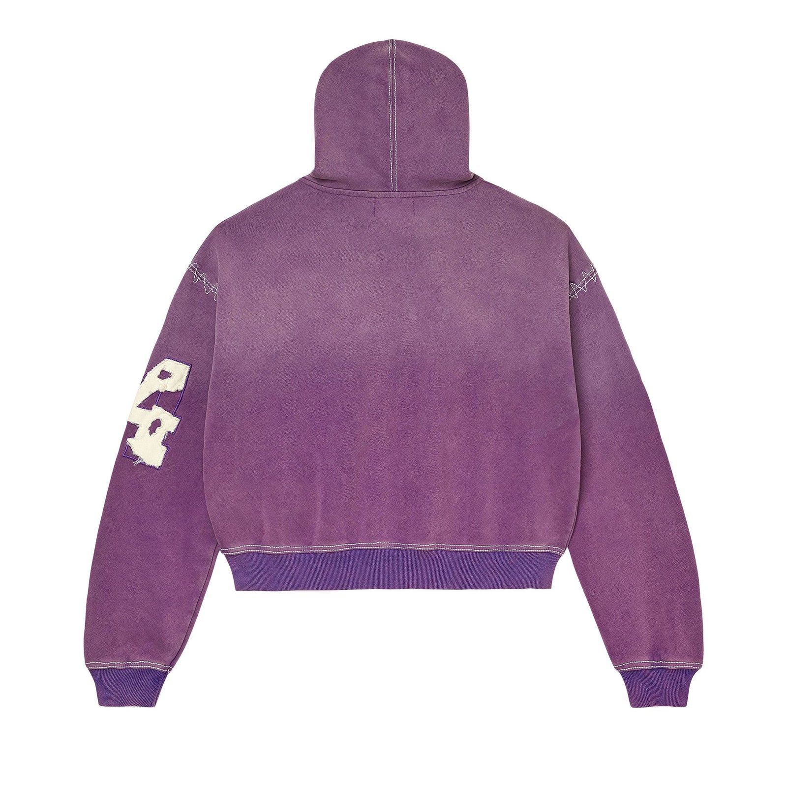 Vale Forever Religion Zip Up Hoodie Purple front
