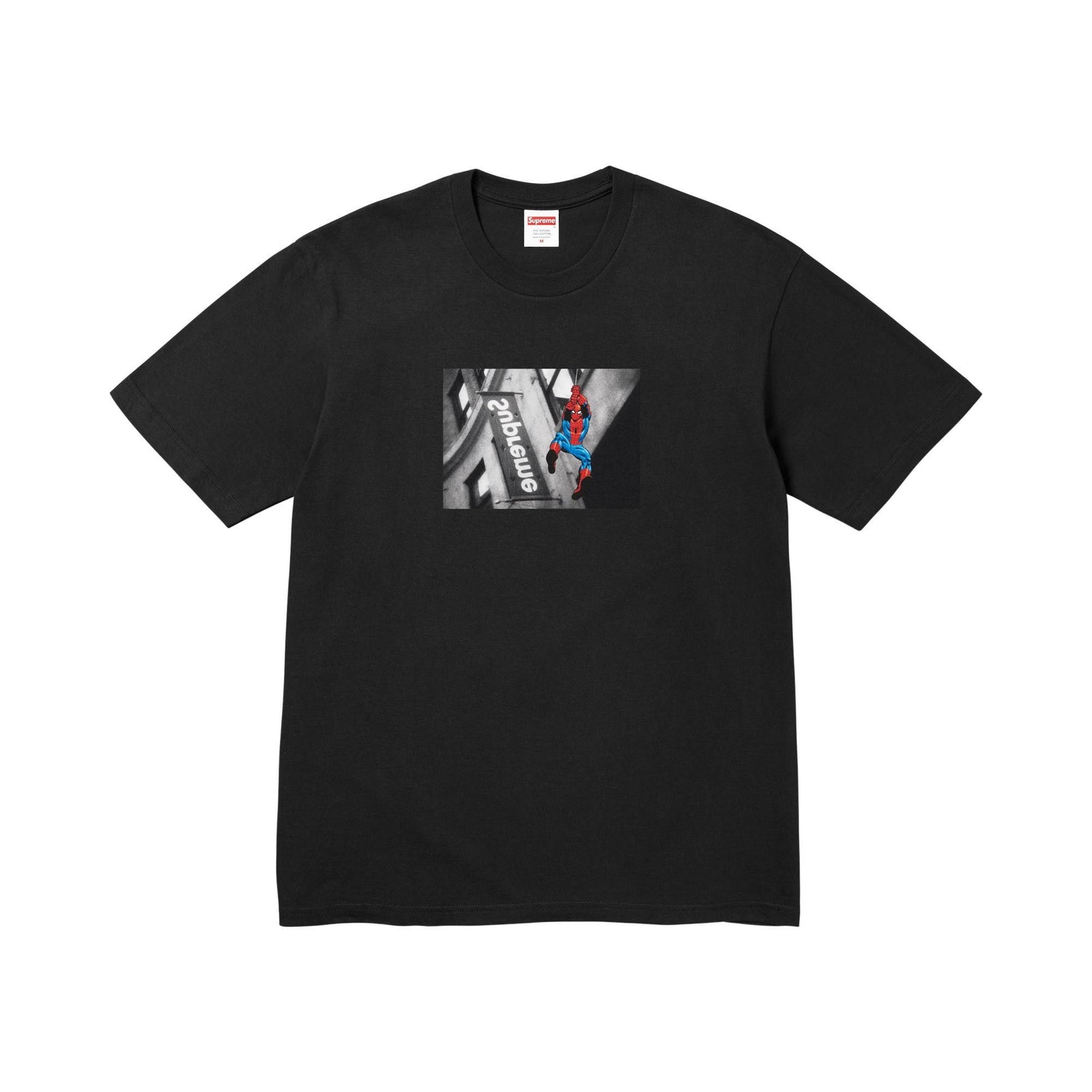 Supreme x Spider-Man Tee Black