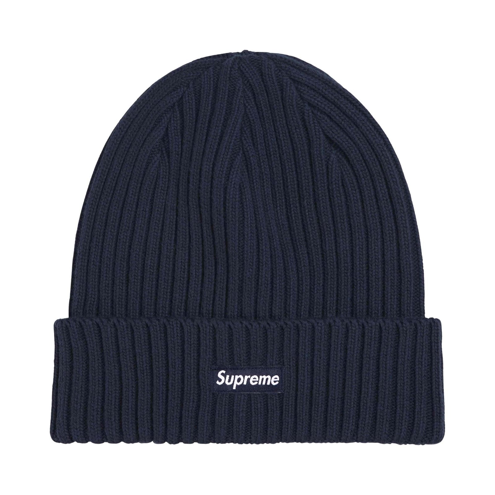 Supreme Overdyed Beanie (SS26) Navy - Im Your Wardrobe