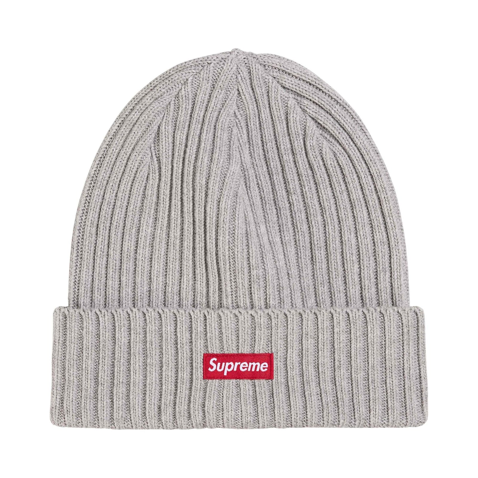 Supreme Overdyed Beanie (SS26) Heather Grey - Im Your Wardrobe
