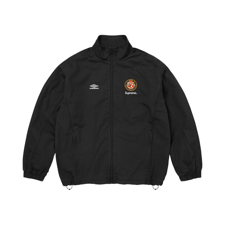 Supreme x Umbro Cotton Ripstop Track Jacket (SS26) Black