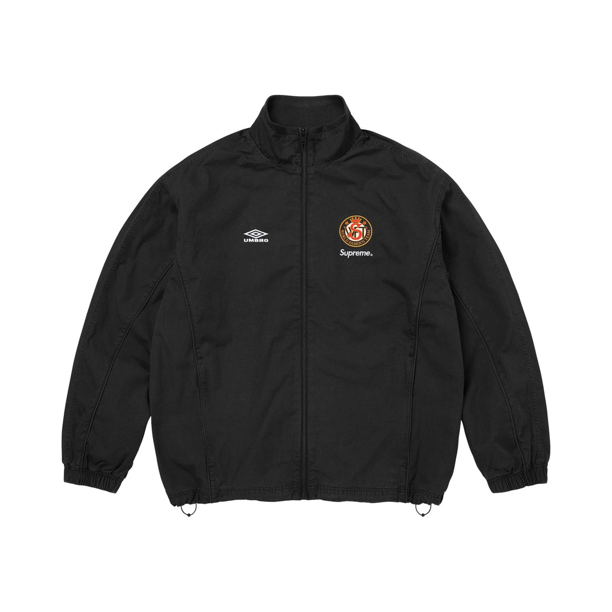 Supreme x Umbro Cotton Ripstop Track Jacket (SS26) Black