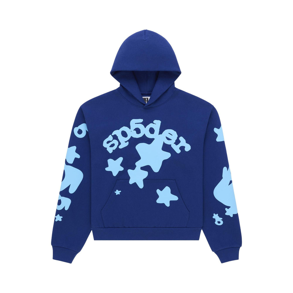 Sp5der Beluga Hoodie Navy front