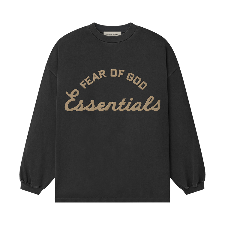 Fear of God Essentials 90s Long-Sleeve Tee Faded Iron Grey (SS26)