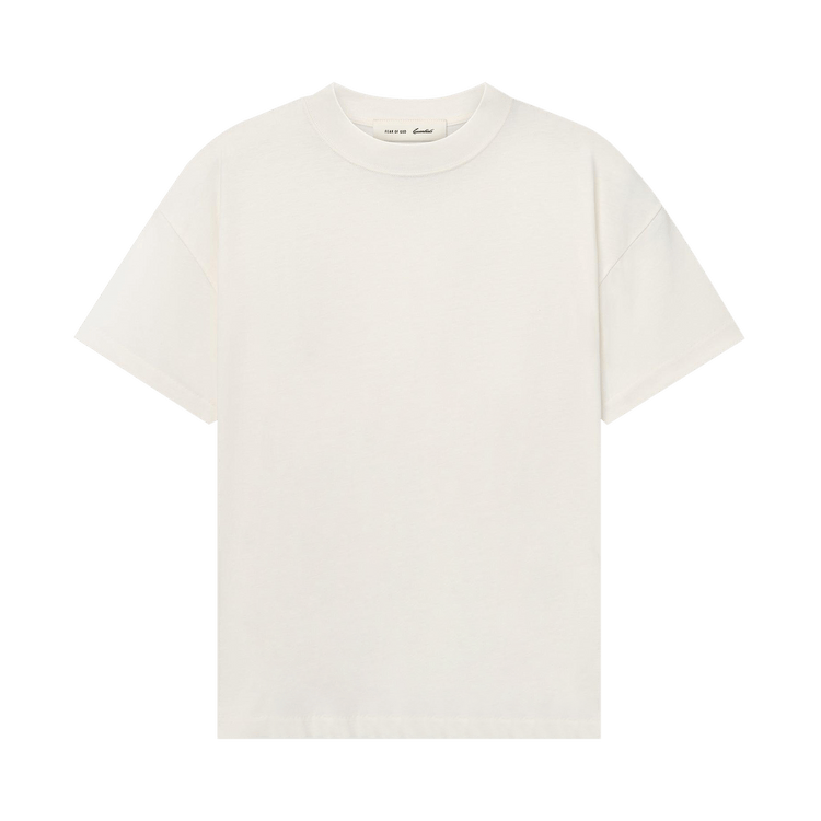 Fear of God Essentials Signature Essential T-Shirt Ivory (SS26)