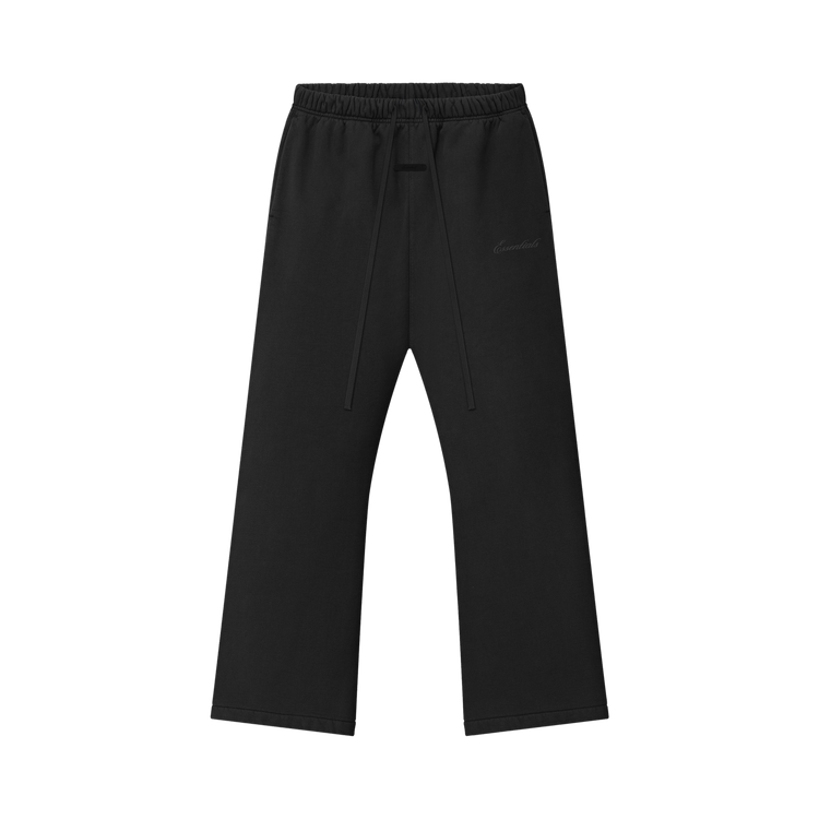 Fear of God Essentials Signature Flare Sweatpants Faded Black (SS26)