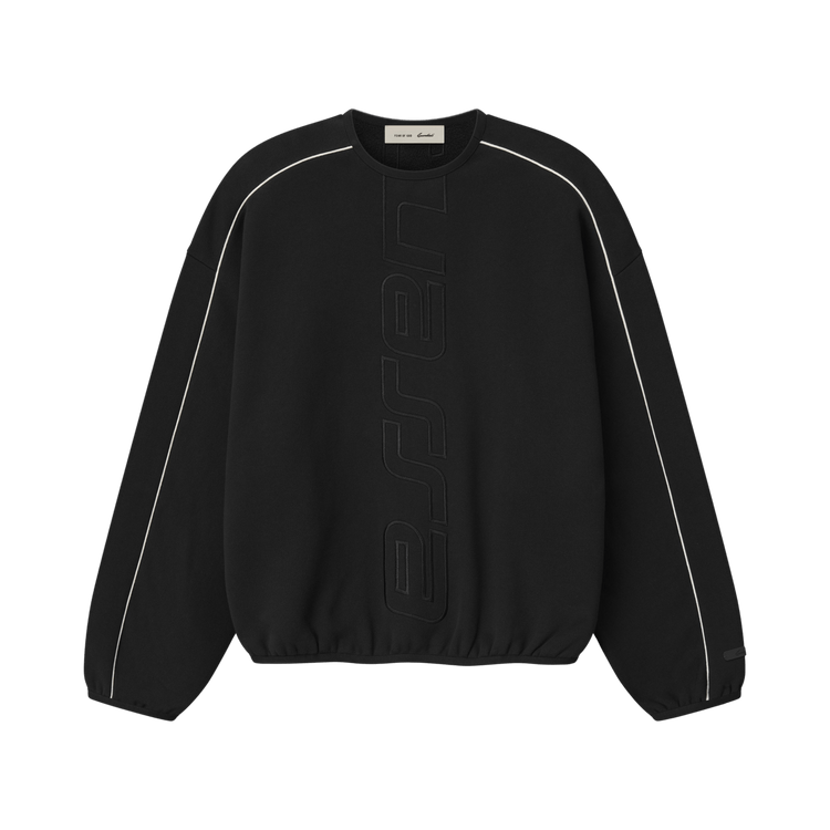 Fear of God Essentials Active Trace Modern Crewneck Sweatshirt Vintage Black (SS26)