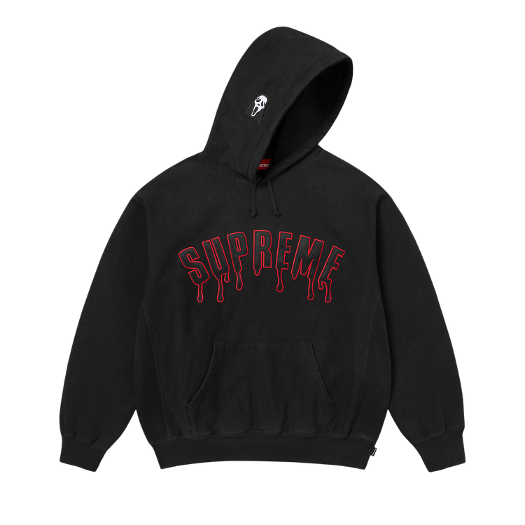 Supreme Ghostface Arc Hooded Sweatshirt Black