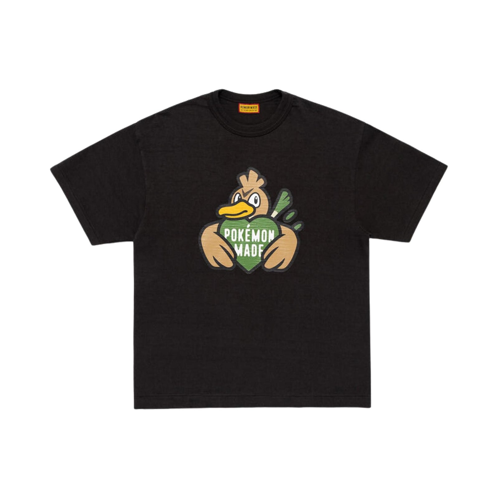 Human Made x Pokemon Graphic T-Shirt #2 Farfetch'd Black front