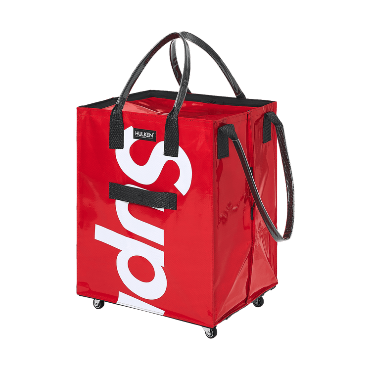 Supreme x Hulken Rolling Tote Bag Red